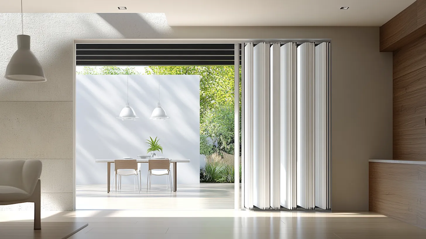 Como arrumar porta sanfonada de pvc