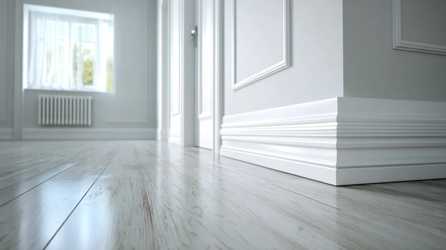 Como o rodapé de poliestireno valoriza o ambiente