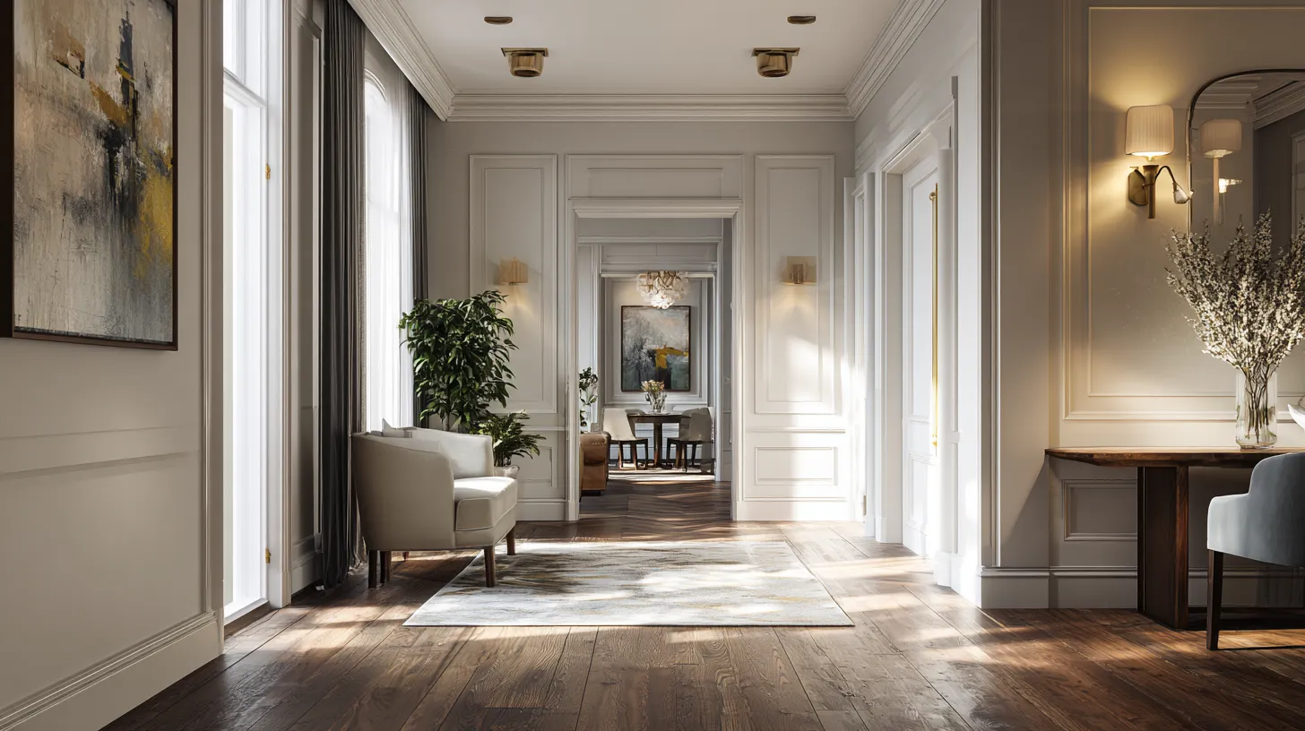 Rodapé de poliestireno combina com quais estilos de decoração